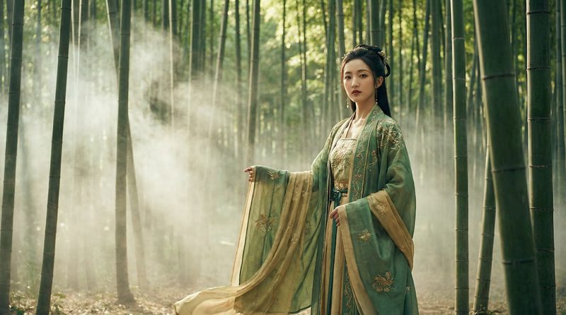 重口影视作品-竹林仙境古风